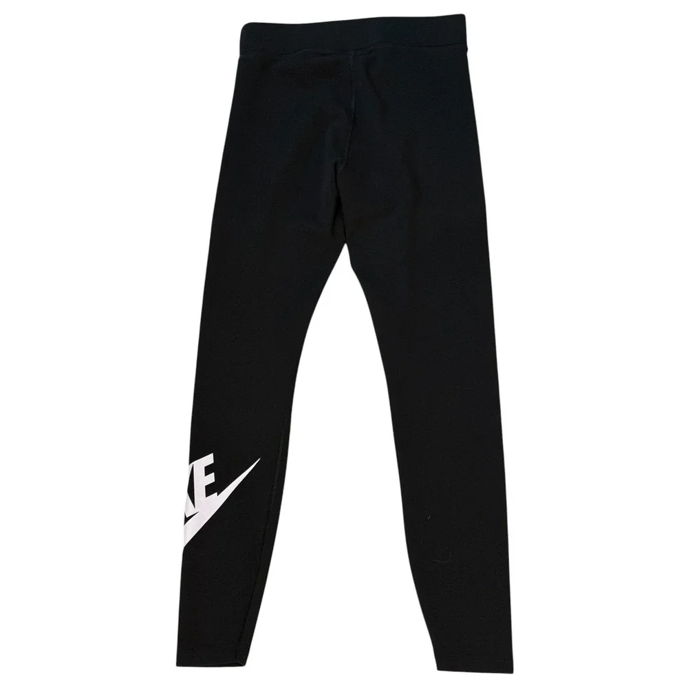 Nike Running Cropped Pants Women's Medium Black Stretch Athletic Capri Leggings